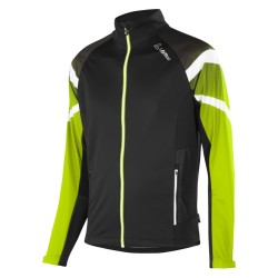Veste pour hommes Löffler WorldCup WS Light 2020 noir-lime